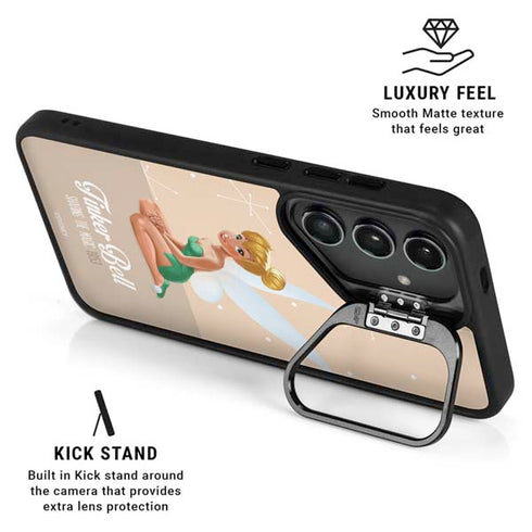 Disney Tinker Bell Sharing the Magic Art Galaxy S25 Kickstand Case