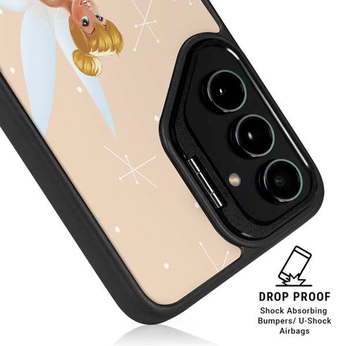 Disney Tinker Bell Sharing the Magic Art Galaxy S25 Kickstand Case