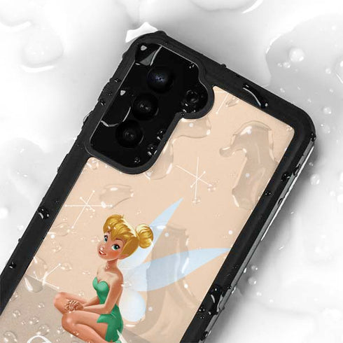 Disney Tinker Bell Sharing the Magic Art Galaxy S24 Plus Waterproof Case