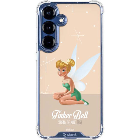 Disney Tinker Bell Sharing the Magic Art Galaxy S25 Plus Clear Case