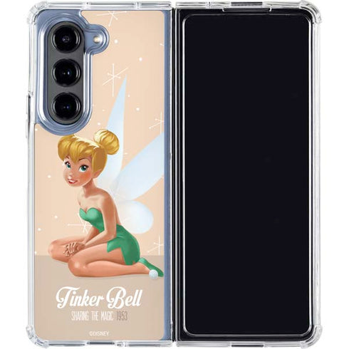 Disney Tinker Bell Sharing the Magic Art Galaxy Z Fold5 5G Clear Case
