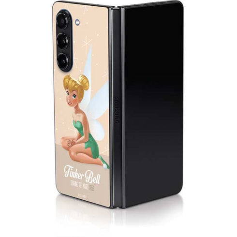 Disney Tinker Bell Sharing the Magic Art Galaxy Z Fold5 5G Skin