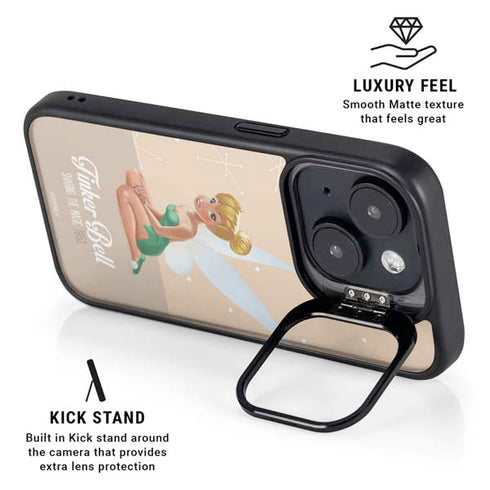 Disney Tinker Bell Sharing the Magic Art iPhone 14 Plus Kickstand Case