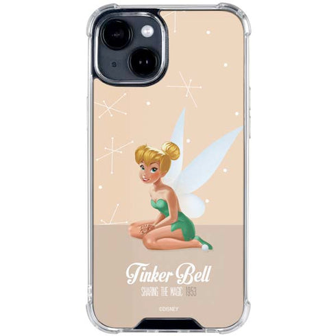 Disney Tinker Bell Sharing the Magic Art iPhone 15 Clear Case