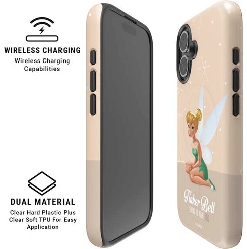 Disney Tinker Bell Sharing the Magic Art iPhone 16 Magsafe Impact Case