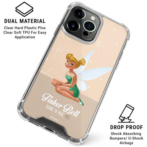 Disney Tinker Bell Sharing the Magic Art iPhone 16 Pro Max Clear Case