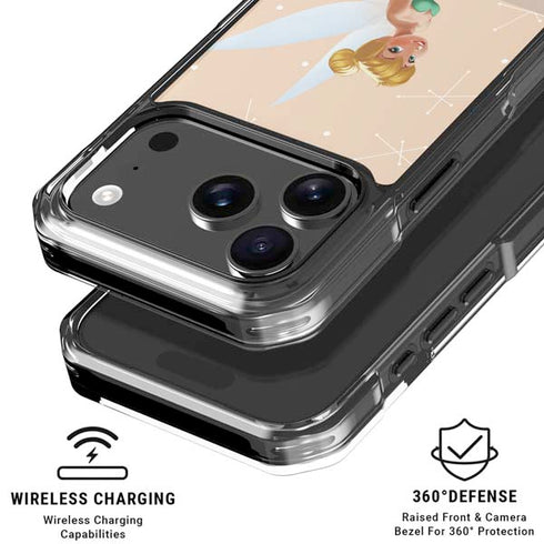 Disney Tinker Bell Sharing the Magic Art iPhone 18 Pro Clear Case