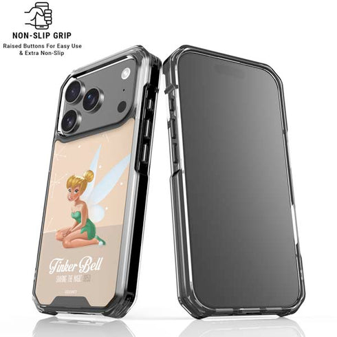 Disney Tinker Bell Sharing the Magic Art iPhone 18 Pro Clear Case