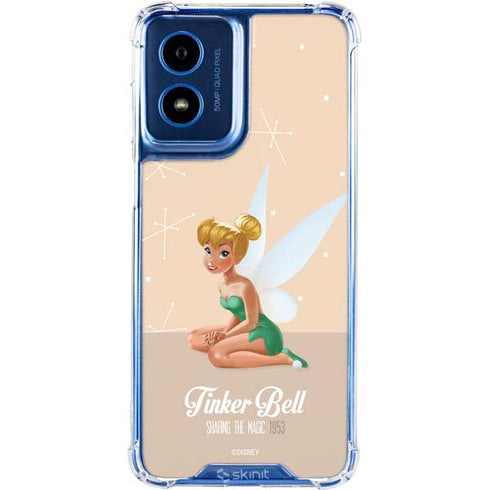 Disney Tinker Bell Sharing the Magic Art Moto G 5G (2024) Clear Case