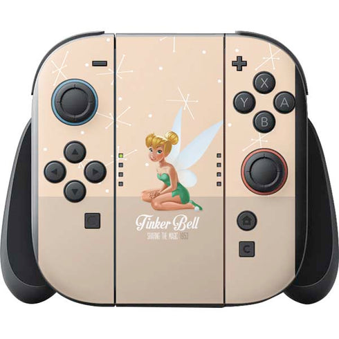 Disney Tinker Bell Sharing the Magic Art Nintendo Switch 2 (2025) with Joy-Con Skin