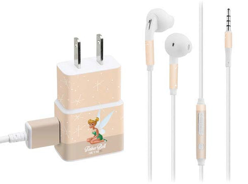 Disney Tinker Bell Sharing the Magic Art Phone Charger Skin