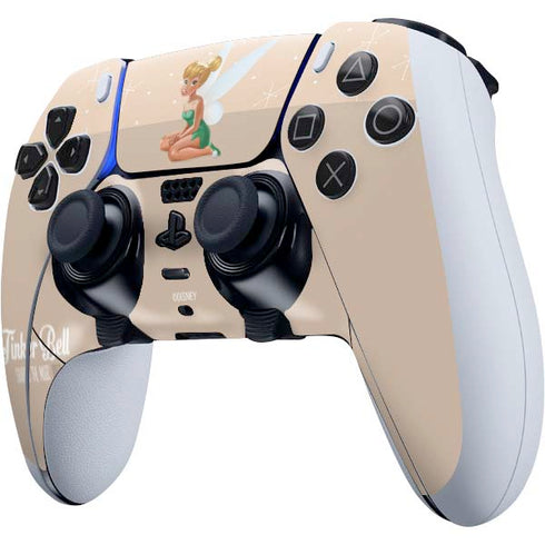 Disney Tinker Bell Sharing the Magic Art PS5 DualSense Edge Pro Controller Skin