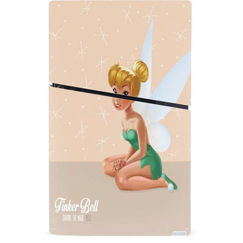 Disney Tinker Bell Sharing the Magic Art PS5 Slim Digital Edition Console Skin