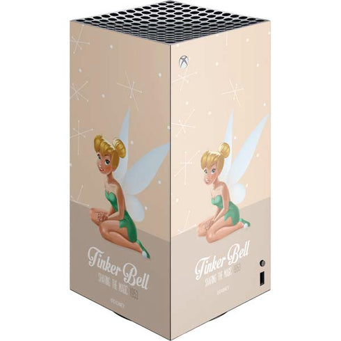 Disney Tinker Bell Sharing the Magic Art XBox Series X Digital Edition Console Skin