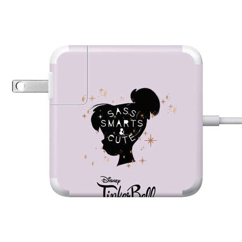 Disney Tinker Bell Sass Smarts and Cute 85W Power Adapter (15 and 17 inch MacBook Pro Charger) Skin