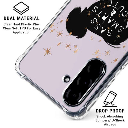 Disney Tinker Bell Sass Smarts and Cute Galaxy A36 5G Clear Case