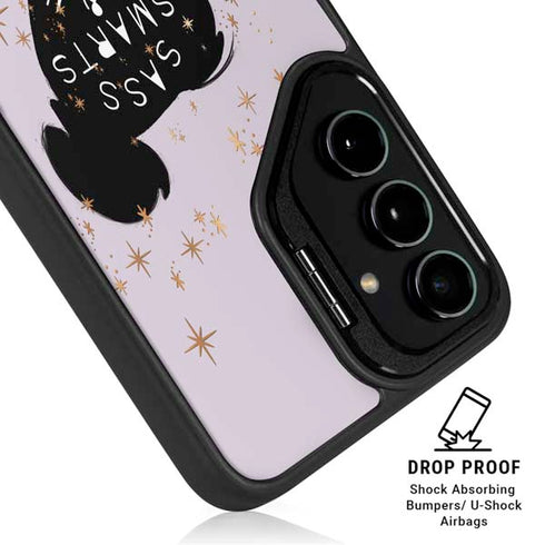 Disney Tinker Bell Sass Smarts and Cute Galaxy S25 Kickstand Case