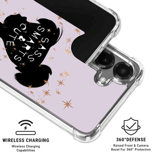 Disney Tinker Bell Sass Smarts and Cute Galaxy S26 Clear Case