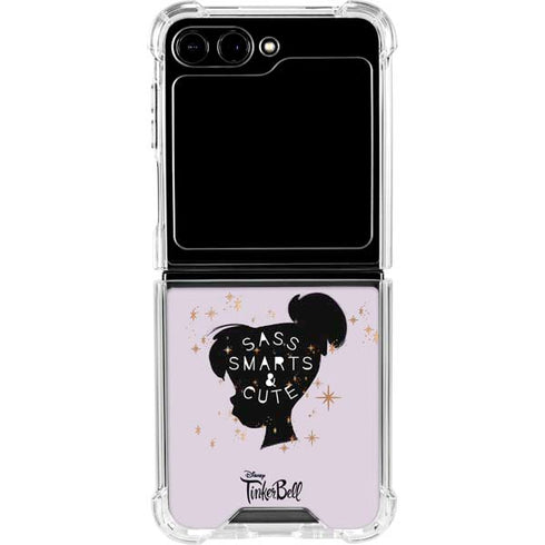 Disney Tinker Bell Sass Smarts and Cute Galaxy Z Flip6 Clear Case