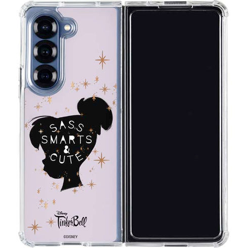 Disney Tinker Bell Sass Smarts and Cute Galaxy Z Fold6 Clear Case