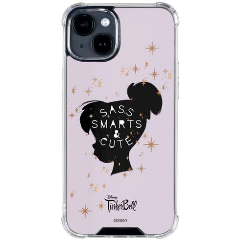 Disney Tinker Bell Sass Smarts and Cute iPhone 15 Clear Case
