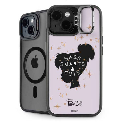 Disney Tinker Bell Sass Smarts and Cute iPhone 15 Kickstand Case