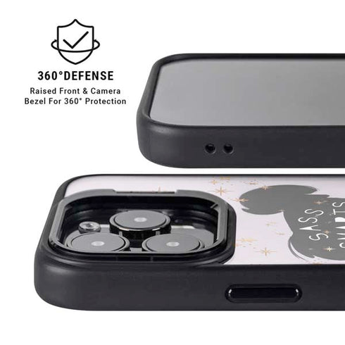 Disney Tinker Bell Sass Smarts and Cute iPhone 15 Pro Kickstand Case