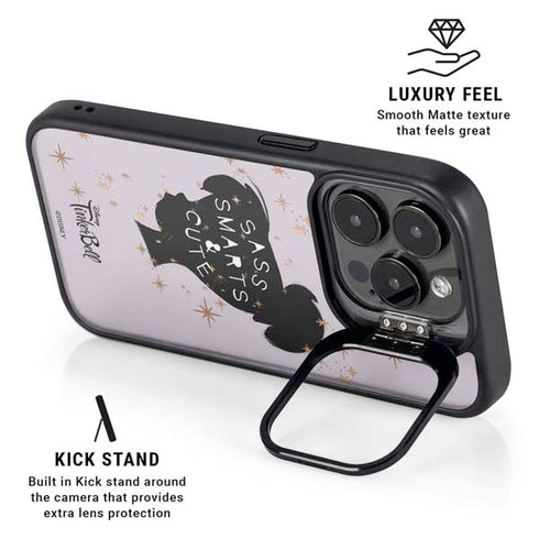 Disney Tinker Bell Sass Smarts and Cute iPhone 15 Pro Max Kickstand Case