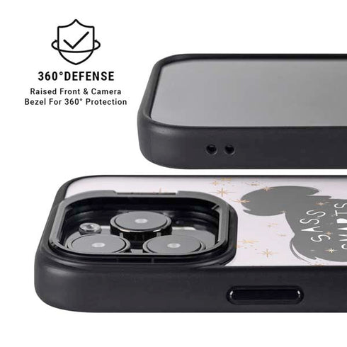 Disney Tinker Bell Sass Smarts and Cute iPhone 15 Pro Max Kickstand Case