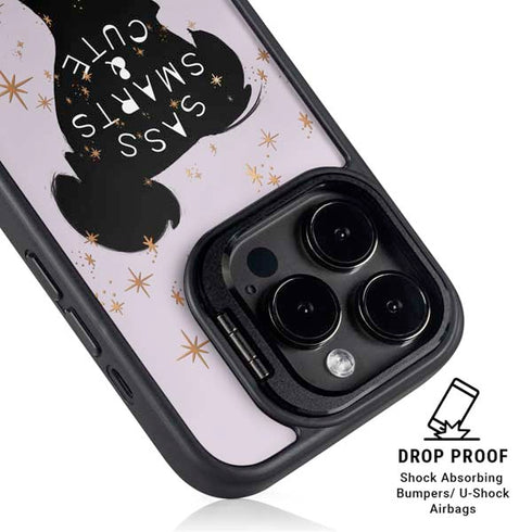 Disney Tinker Bell Sass Smarts and Cute iPhone 15 Pro Max Kickstand Case