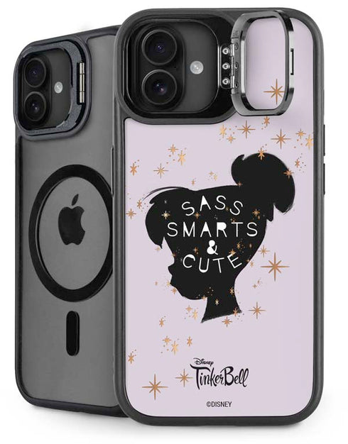 Disney Tinker Bell Sass Smarts and Cute iPhone 16 Kickstand Case