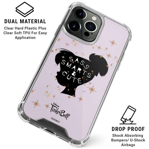 Disney Tinker Bell Sass Smarts and Cute iPhone 16 Pro Clear Case