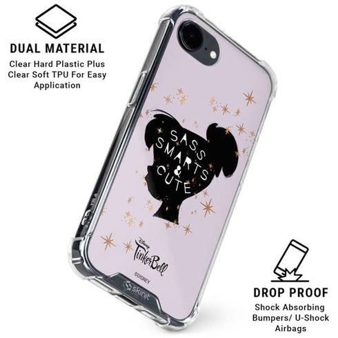 Disney Tinker Bell Sass Smarts and Cute iPhone 16e Clear Case