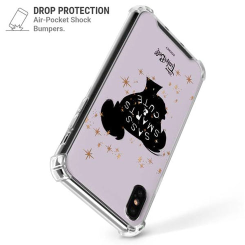 Disney Tinker Bell Sass Smarts and Cute iPhone X/XS Clear Case