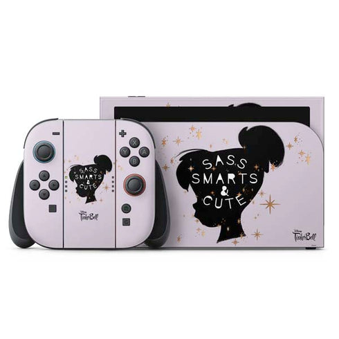 Disney Tinker Bell Sass Smarts and Cute Nintendo Switch 2 (2025) with Joy-Con Skin