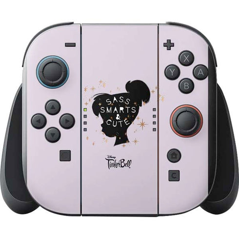 Disney Tinker Bell Sass Smarts and Cute Nintendo Switch 2 (2025) with Joy-Con Skin