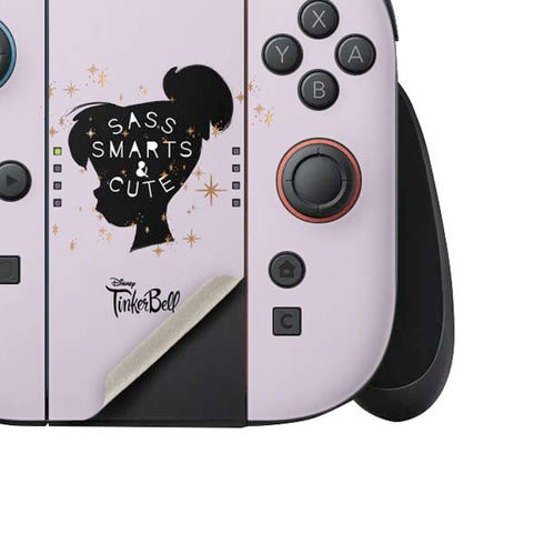 Disney Tinker Bell Sass Smarts and Cute Nintendo Switch 2 (2025) Joy-Con Controller Skin