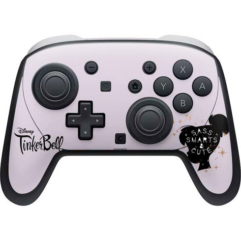 Disney Tinker Bell Sass Smarts and Cute Nintendo Switch 2 (2025) Pro Controller Skin