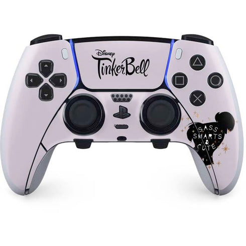 Disney Tinker Bell Sass Smarts and Cute PS5 DualSense Edge Pro Controller Skin