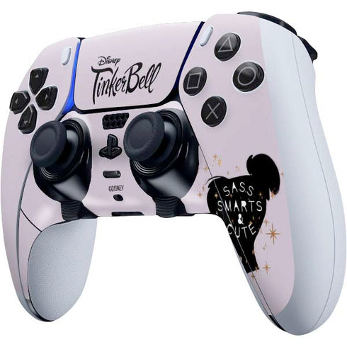 Disney Tinker Bell Sass Smarts and Cute PS5 DualSense Edge Pro Controller Skin