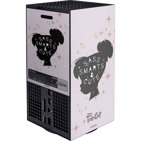 Disney Tinker Bell Sass Smarts and Cute XBox Series X Digital Edition Console Skin