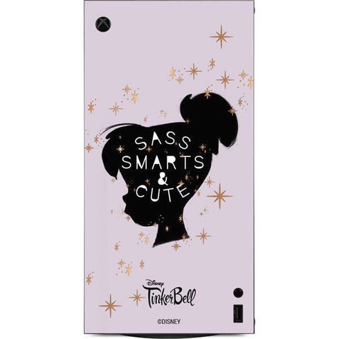 Disney Tinker Bell Sass Smarts and Cute XBox Series X Digital Edition Console Skin