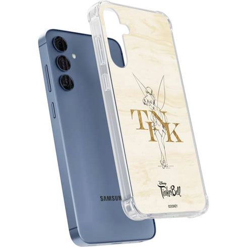 Disney Tinker Bell Tink Magic Pencil Art Galaxy A35 5G Clear Case
