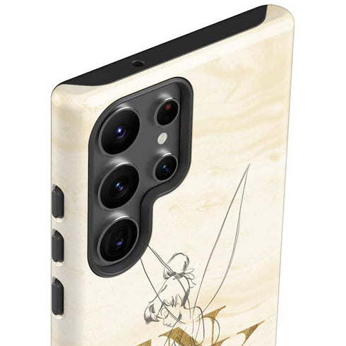 Disney Tinker Bell Tink Magic Pencil Art Galaxy S23 Ultra Pro Case