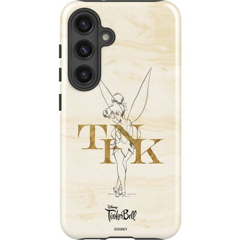 Disney Tinker Bell Tink Magic Pencil Art Galaxy S25 Plus Impact Case