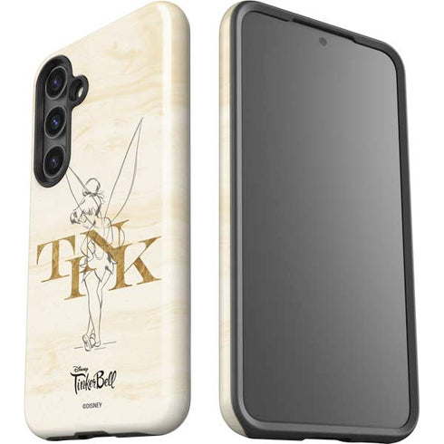 Disney Tinker Bell Tink Magic Pencil Art Galaxy S25 Plus Impact Case