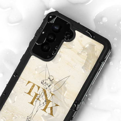 Disney Tinker Bell Tink Magic Pencil Art Galaxy S24 Plus Waterproof Case
