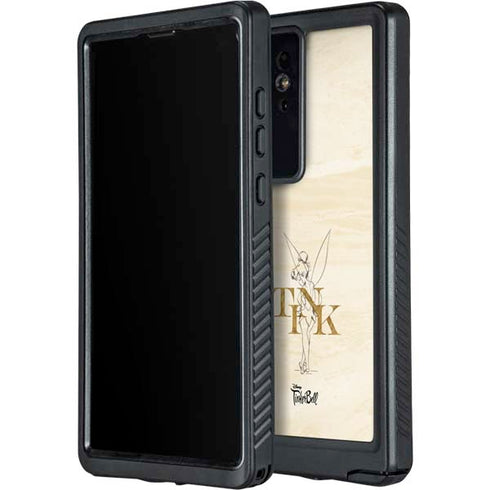 Disney Tinker Bell Tink Magic Pencil Art Galaxy S24 Ultra Waterproof Case