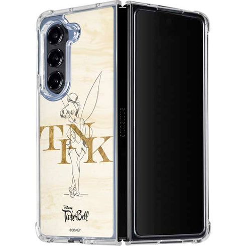 Disney Tinker Bell Tink Magic Pencil Art Galaxy Z Fold5 5G Clear Case