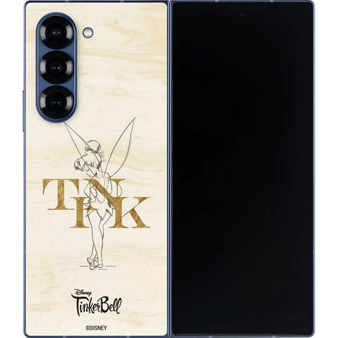 Disney Tinker Bell Tink Magic Pencil Art Galaxy Z Fold6 Skin